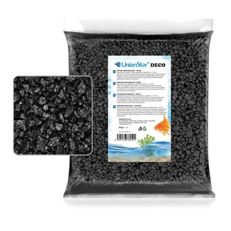 Akvarijní štěrk černý 5 kg DECO