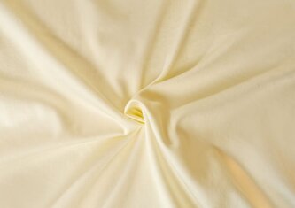 Saténové prostěradlo s gumou 90x200cm smetanové