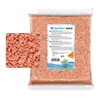 Akvarijní štěrk růžový 5 kg DECO