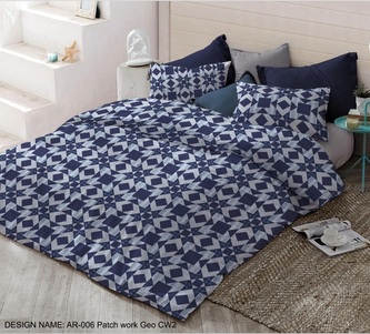 Bavlněné povlečení Patchwork 140x200, 70x90 cm