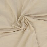 Jersey prostěradlo s lycrou jednolůžko 90x200cm světle béžové