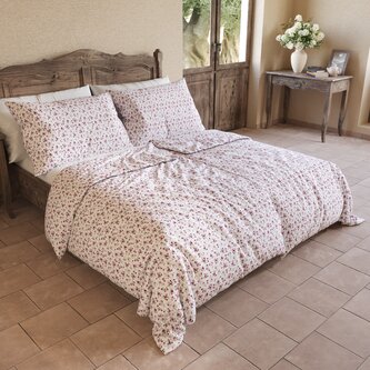 Francouzské prodloužené bavlněné povlečení PROVENCE COLLECTION 240x220, 70x90cm VIOLETA fialová