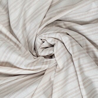 Bavlněné napínací prostěradlo 120x200cm béžový proužek Bavlněné napínací prostěradlo 120x200cm béžový proužek