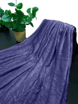 Mikroflanelová deka 150x200 cm tmavě modrá