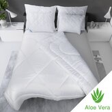 Francouzská přikrývka ALOE VERA 240x200cm letní bílá