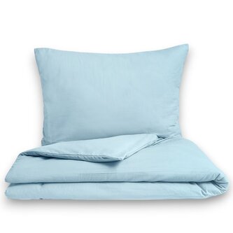 Klasické ložní flanelové povlečení 140x200, 70x90cm světle modré
