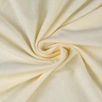 Jersey prostěradlo jednolůžko 120x200cm smetanové