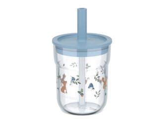 Kelímek s brčkem 250 ml Forest Friends
