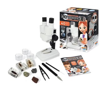 BUKI Mikroskop 3D se 40 experimenty