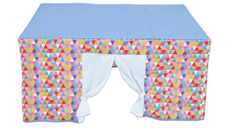 Dětský stan na stůl - trojúhelník
