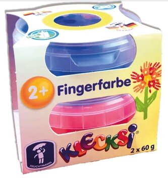 FEUCHTMANN Klecksi Univerzální barva Minis Barva: modrá, červená