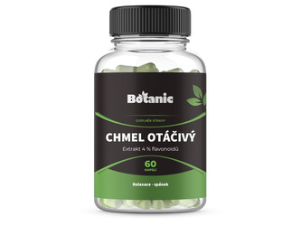 Chmel otáčivý - Extrakt 4 % flavonoidů kapsle, 60kap.
