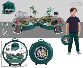 Zestaw pojazdów straż leśna