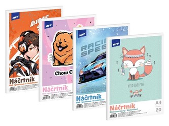 Náčrtník MFP, A4, 20 listů