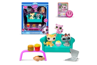 Littlest Pet Shop Set Večeře 3 Figurky