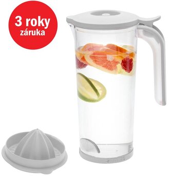 STATUS vakuový džbán s citrusovačem 1l 179500, bílý