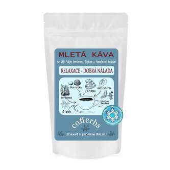 Káva mletá - Sibiřský ženšen – 100g