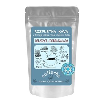 Rozpustná káva - Sibiřský ženšen – 30g