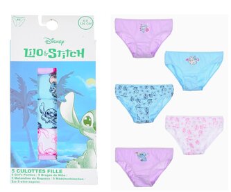 SADA 5 KS KALHOTKY LILO A STITCH - velikost 126