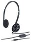 Genius headset HS-200C, 2x 3,5 jack, redukce na single jack