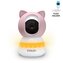 EVOLVEO Baby Monitor LUX- Chytrá 360° videochůvička s nočním viděním, detekcí pláče a pohybu, růžová
