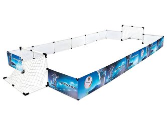 DUNLOP Fotbalové hřiště přenosné s brankami 426x235x36cm ED-218481