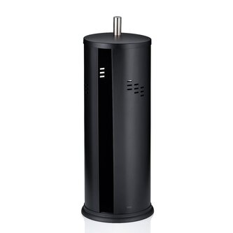 Držák WC papíru Swing, černá 14,5x39,5 cm KL-18978