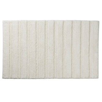 KELA Koupelnová předložka Megan 120x70 cm bavlna šedobílá KL-23583