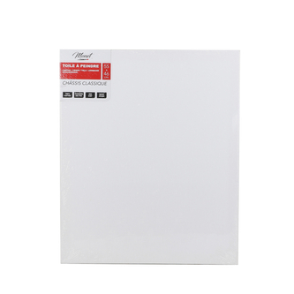 DOCHTMANN Plátno na malování obdelník 55x46cm, 100% bavlna , borovicový rám