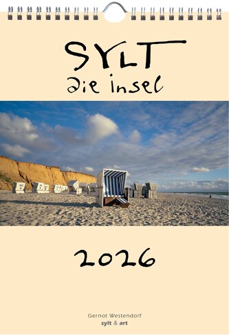 Sylt-die Insel 2026 A4 Kalender