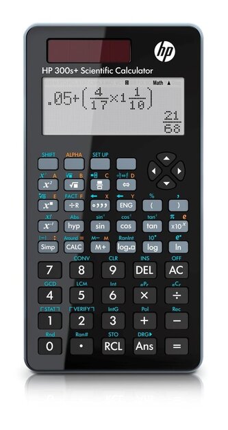HP 300SPLUS vědecká školní kalkulačka