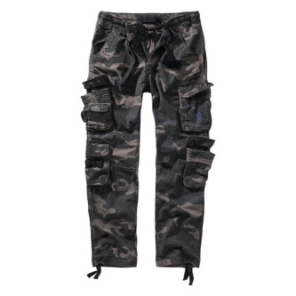 Kalhoty Pure Slim Fit, Brandit, Darkcamo, L