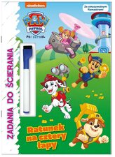 Ratunek na cztery łapy. Psi Patrol. Zadania do ścierania