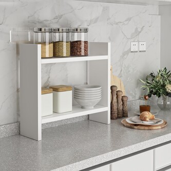 Kuchyňská police DENVER bílá