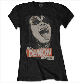 Tričko KISS - The Demon Rock God, XXL