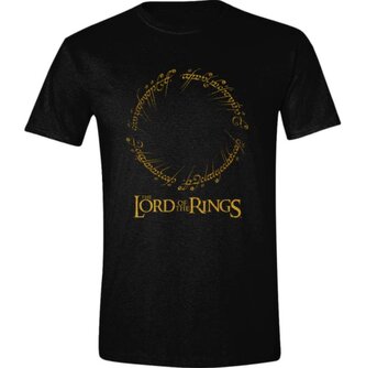 Pánské tričko Lord of the rings|Pán prstenů: Logo (M) černá bavlna