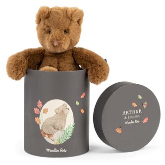 MOULIN ROTY Plyšová panenka medvěd Arthur & Louison