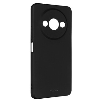 FIXED Story silikonový kryt Xiaomi Redmi A3/POCO C61 černý