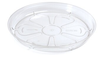 Miska pod květináč Coubi transparentní, varianta 17,5 cm