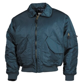 US letecká bunda CWU - modrá, XL