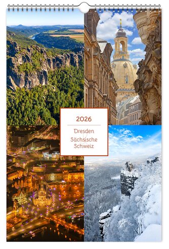 Kalender Dresden und Sächsische Schweiz 2026