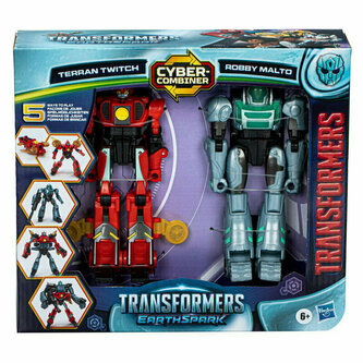 PROMO Transformers EarthSpark Cyber-Combiner F8438 HASBRO