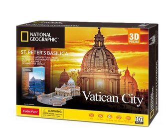 Puzzle 3D National geographic bazylika Św. Piotra