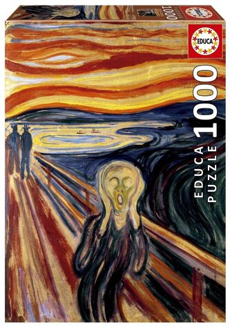Puzzle 1000 Krzyk, Edvard Munch