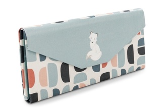 NICI 61319 Futerał na okulary składany lis polarny Vanja GREEN