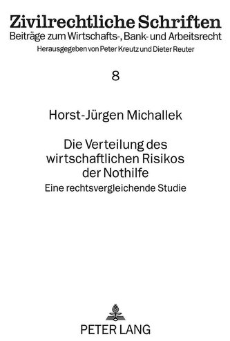 Die Verteilung des wirtschaftlichen Risikos der Nothilfe