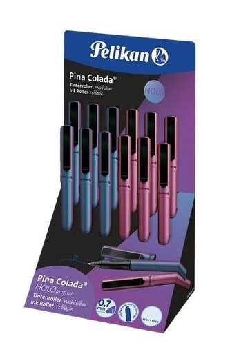 Pióro kulkowe Pina Colada Holo mix (12szt) PELIKAN
