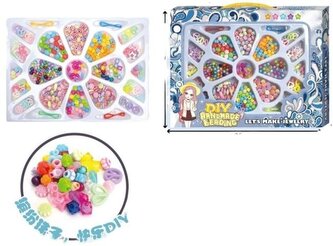 Zestaw koralików do robienia biżuterii