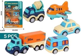 Zestaw pojazdów z napędem dla malucha MIX