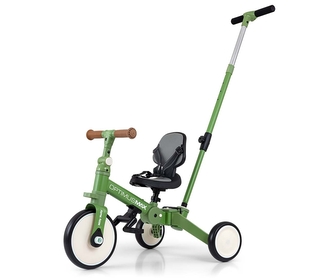 MILLY MALLY 6342 Rowerek 5w1 OPTIMUS MAX green